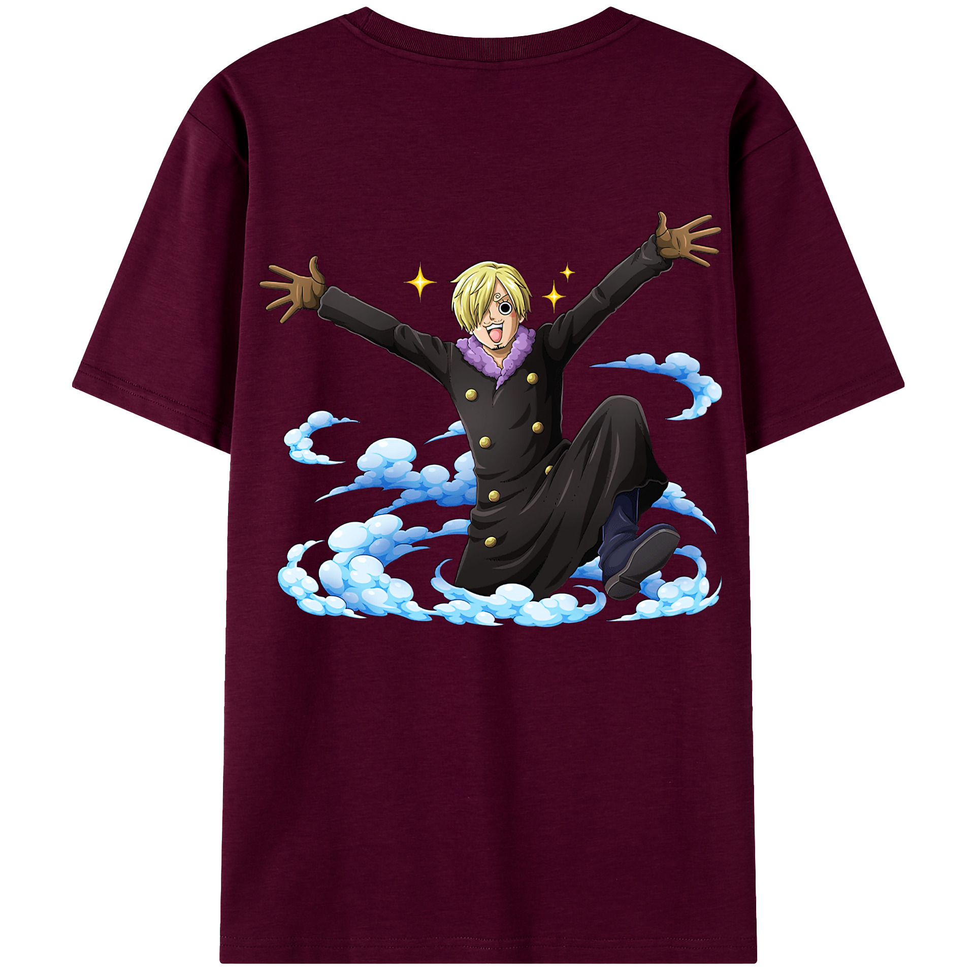 （画像用） ワンピース サンジ ONE PIECE Sanji レディース半袖Tシャツ(バックプリント)